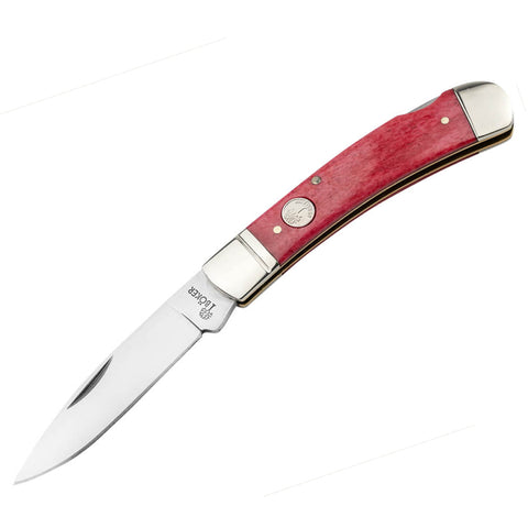Böker Treebrand Lockback Smooth Red Knife