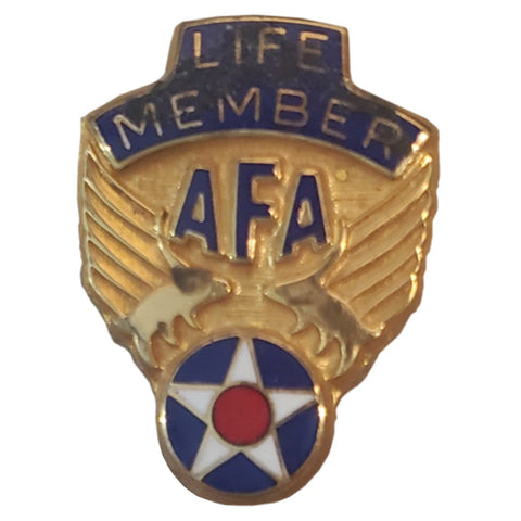 Vintage AFA Life Membership Lapel Pin