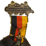 Vintage 8. Int. Volkswanderung 1982 Heimat-U. Verkehrsverein Queidersbach Medal