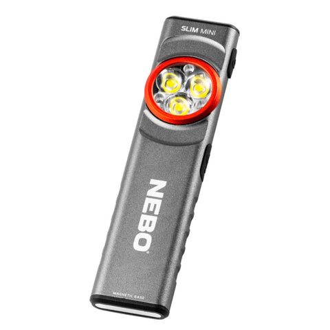 Nebo flashlight on a white background