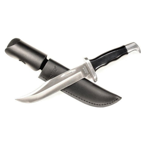 Clip Point Ruko knife with Leather sheath