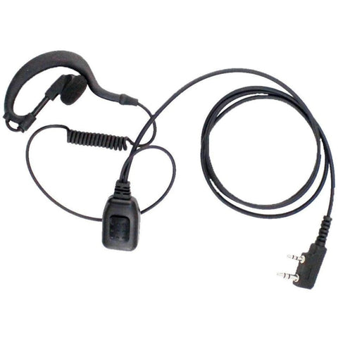 Surveillance Earphone w/In Line Microphone