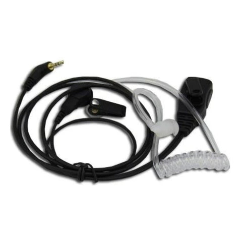 Surveillance Tactical Earphone w/ Lapel Mics