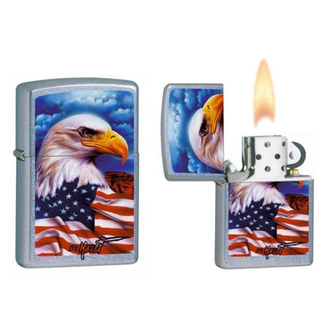 Zippo Lighter - Mazzi Freedom Watch (24764)
