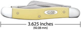 Knife - Case Yellow Synthetic Chrome Vanadium Medium Stockman (00035)