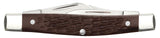 Knife - Case Brown Synthetic Medium Stockman Sloped Bolster (00106)