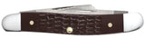 Knife - Case Brown Synthetic Medium Stockman (00217)