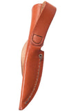 Knife - Case Leather Mini FINN Hunter w/Leather Sheath (00379)