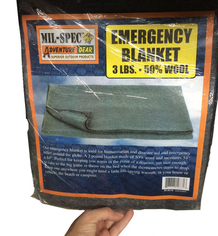 Blanket - Mil- Spec Emergency 3lb - Grey