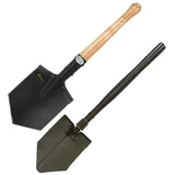 Short Shovel w/Wooden Handle & Tapered Nose