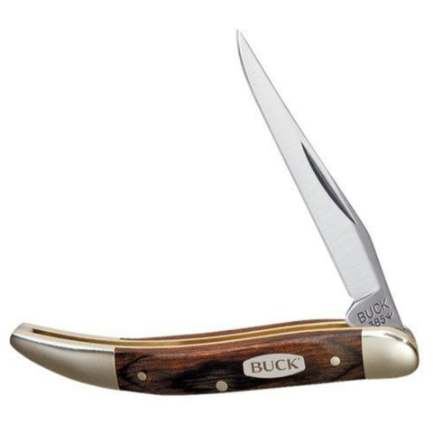 Knife - Buck 385 Toothpick Pocket (0385BRS-B)