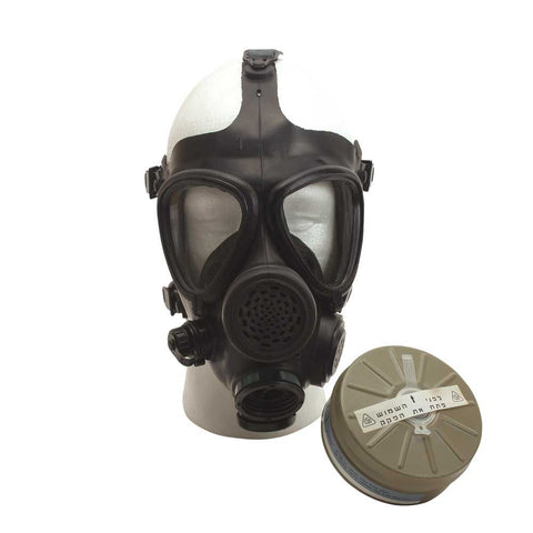 Gas Mask - Israeli Military M-15 w/ Filter & Drinking Tube