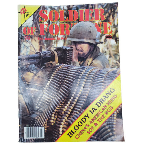 Vintage Soldier of Fortune Mag 1983 - Bloody IA Drang...
