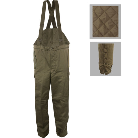 Austrian Military Pants w/Suspenders and Quilted Lining
