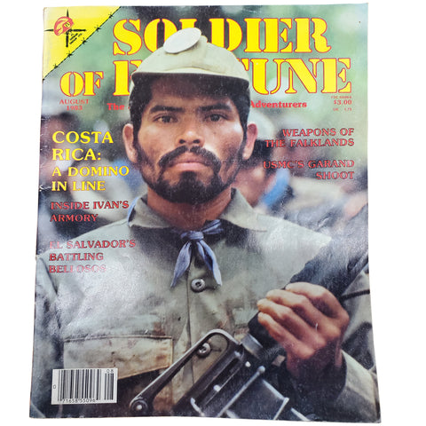 Vintage Soldier of Fortune Mag 1983 - Costa Rica: A Domino in Line...