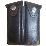 Ammo Pouch - Bucheimer Leather Double Ammo