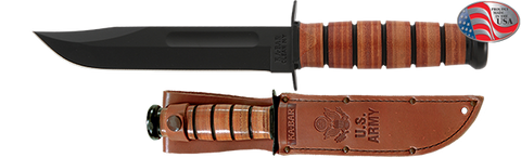 KA-BAR 1220 Full ARMY Fighting Straight Edge Knife