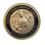 USMC 244th Birthday Challenge Coin
