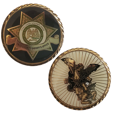 Taos County Sheriff's Office Challenge Coin