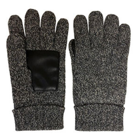 Gloves - Broner Wool/Acrylic Knit - Charcoal (13-463)