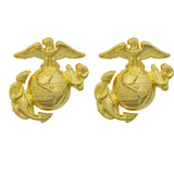 USMC Enlisted Anodized Gold Metal Dress EGA