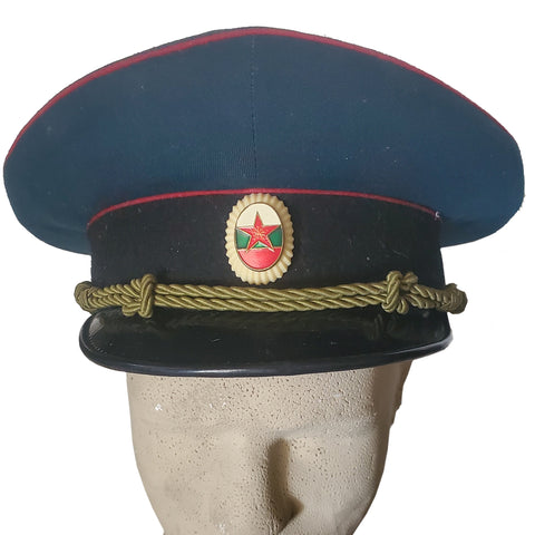 Vintage Military Visor Cap