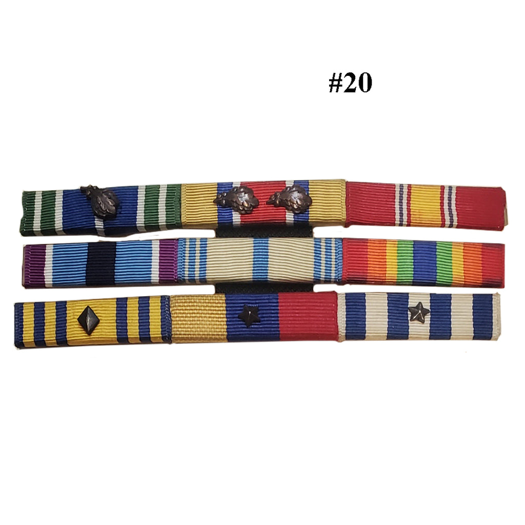 US Military Ribbon Racks & Medals (Used in Displays) - Previously Owne ...