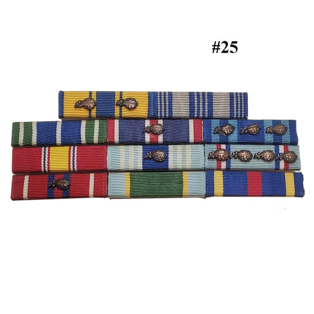 US Military Ribbon Racks & Medals (Used in Displays) - Previously Owne ...