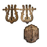 Tin Crests (Harp w/Dagger) (Crest -II Floral)