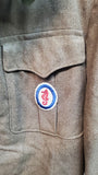 WWII Men's US Military Wool Field Jacket (Ike)- OD 40L