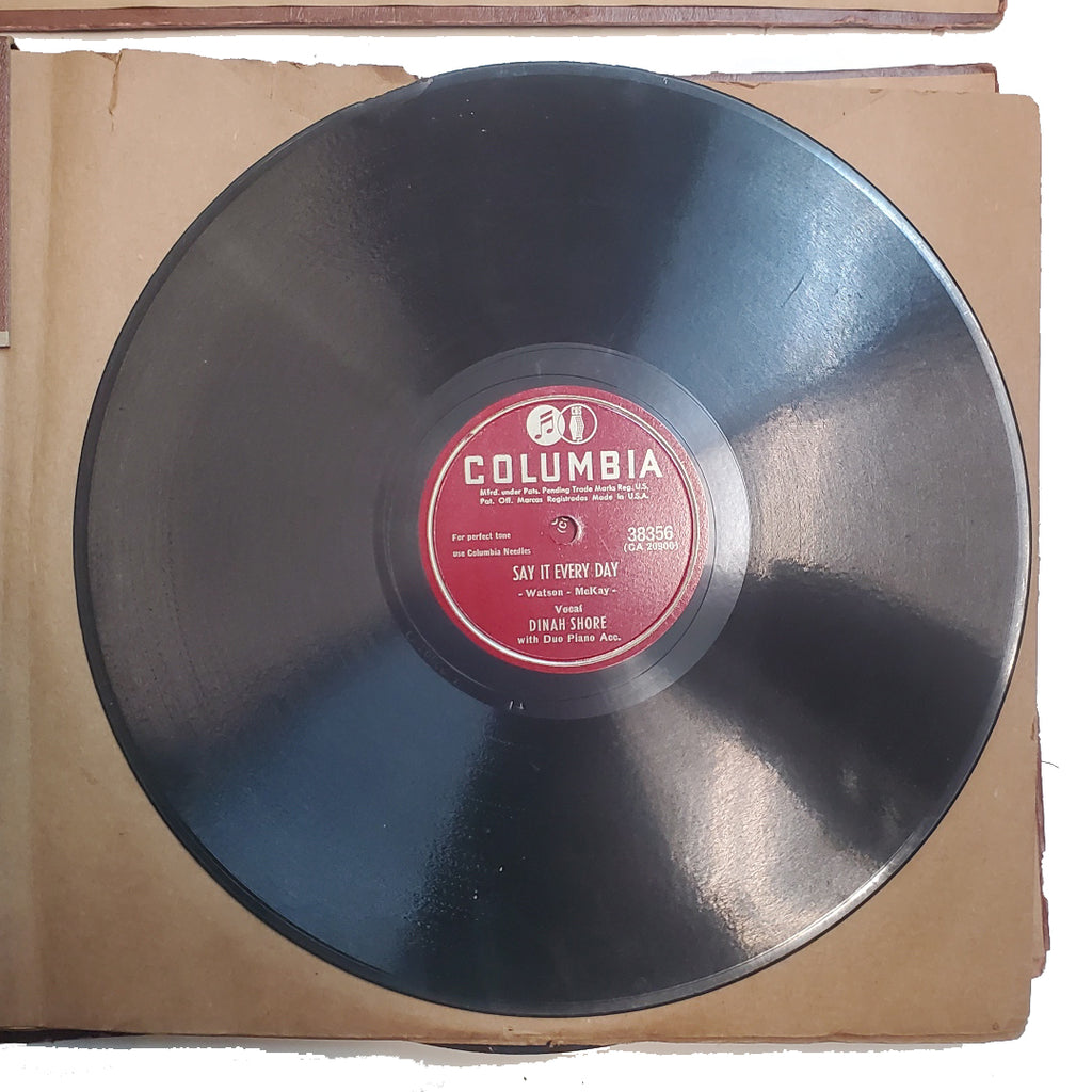 Antique 78 RPM Record Album of Vintage Records – Hahn's World of ...