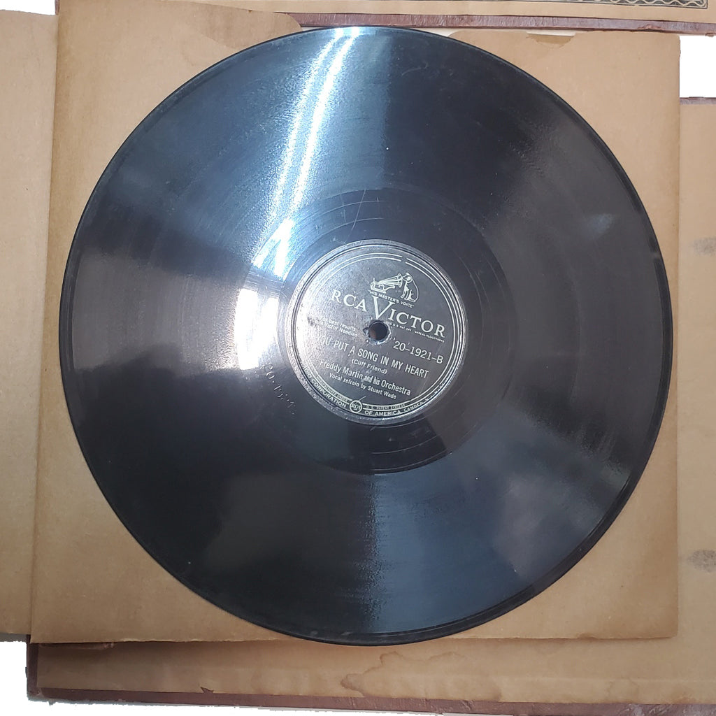 Antique 78 RPM Record Album of Vintage Records – Hahn's World of ...