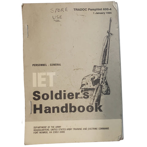 IET Soldier's Handbook 1994