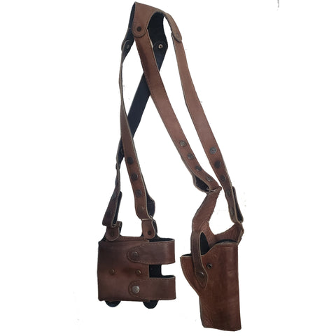 Holster - Vintage Iraq "In Country" Made Shoulder & Mag Holder