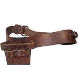 Belt - Vintage Leather w/Square Tool Pouch