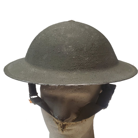 Vintage British WWII MKII  Steel Helmet