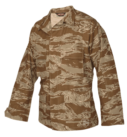Tru-Spec Battle-Dress-Uniform (BDU) Coat Desert Tiger Stripe (TS-1596) - Hahn's World of Surplus & Survival