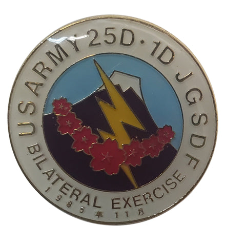 Pin - US Army Bilateral Exercise 1985