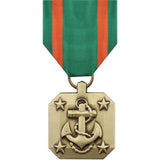 Full Size Medal - USN- Non-Anodized & 24k Gold Plated