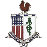 Crest - Army Corp - Medical Dept. - Experientia Et Progressus