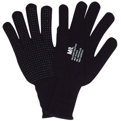 Gloves - Military Gripper - Black