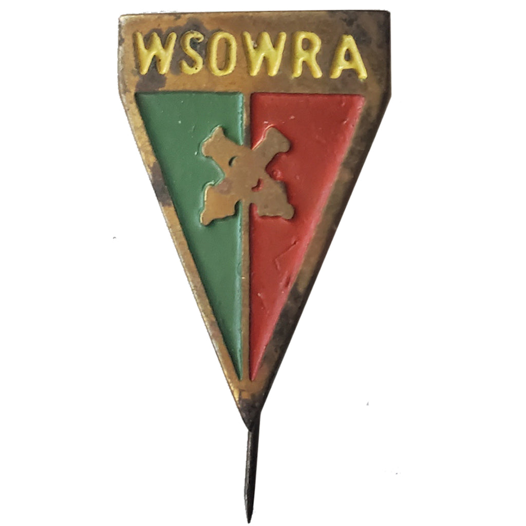 Vintage WSOWRA Pin – Hahn's World of Surplus & Survival
