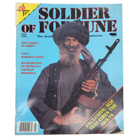 Vintage Soldier of Fortune Mag 1983 - Exclusive: SOF Test-Fires the AKS-74...