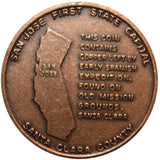 Vintage 1969 California Bicentennial Coin Medal