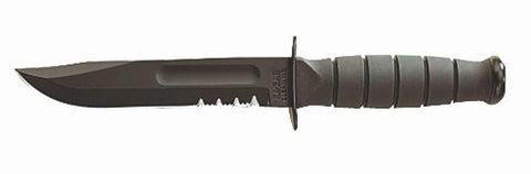 KA-BAR Short Black, Serrated Knife (KB-1257) - Hahn's World of Surplus & Survival