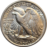 1943 Walking Liberty Half Dollar Coin (P)