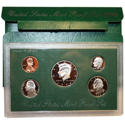 1998 U.S. Mint Coins Proof Set