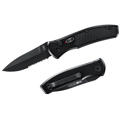 Gerber Empower AUTO BLK Serrated Knife