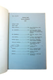 SALE 1975 Original Script Barnaby Jones "Double Vengeance"