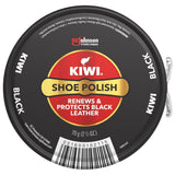 Kiwi Shoe Polish - Black or Brown 1-1/8oz